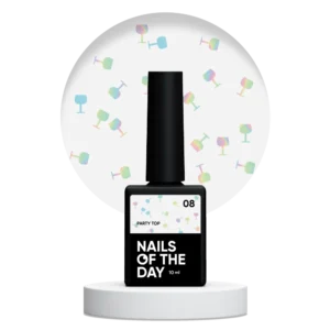 NAILSOFTHEDAY Party top 08, 10 ml