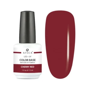 Atica Color Base Gel Cherry Red