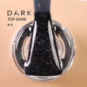 Top Dark Shine 4 z drobnym brokatem