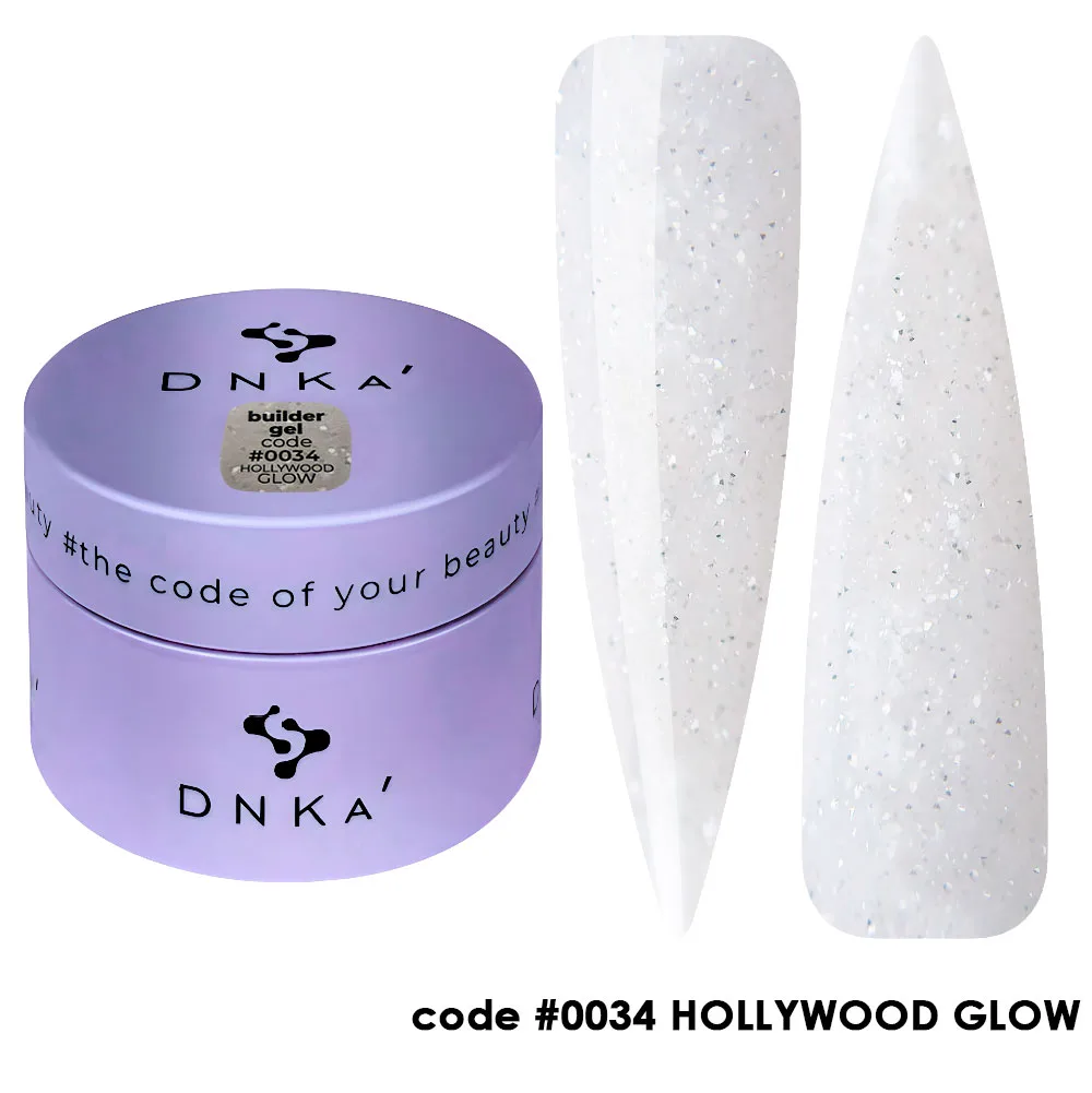 DNKa’ Builder Gel #0034 HOLLYWOOD GLOW, 30 ml