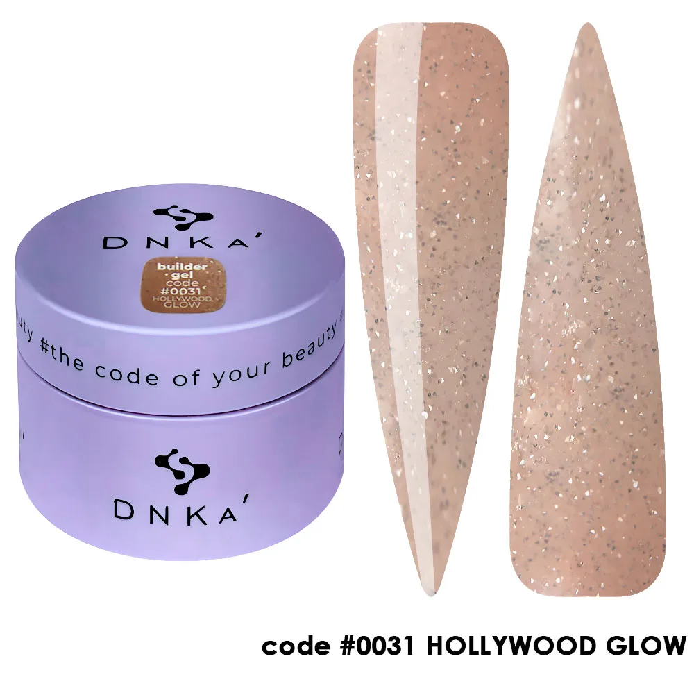 DNKa’ Builder Gel #0031 HOLLYWOOD GLOW, 30 ml