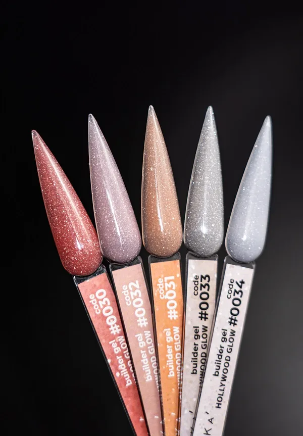 DNKa’ Builder Gel #0032 HOLLYWOOD GLOW, 30 ml 2 Builder Gel HOLLYWOOD GLOW #0030-#0034 collection