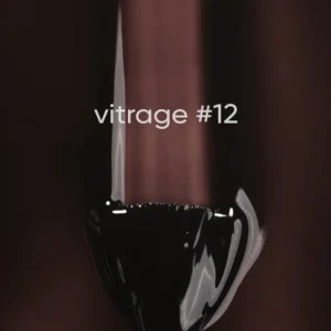 Dark Gel Polish Vitrage 12