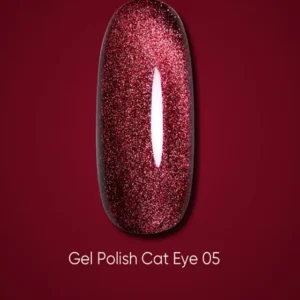 Dark gel polish Cat Eye 05, 10 ml