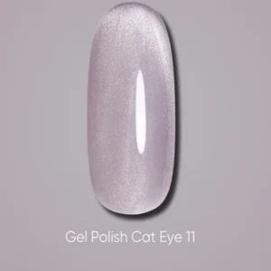 Dark gel polish Cat Eye 11, 10 ml