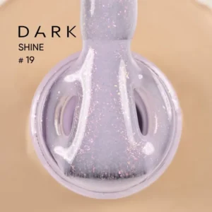 Baza z brokatem DARK PRO base Shine 19, 15 ml