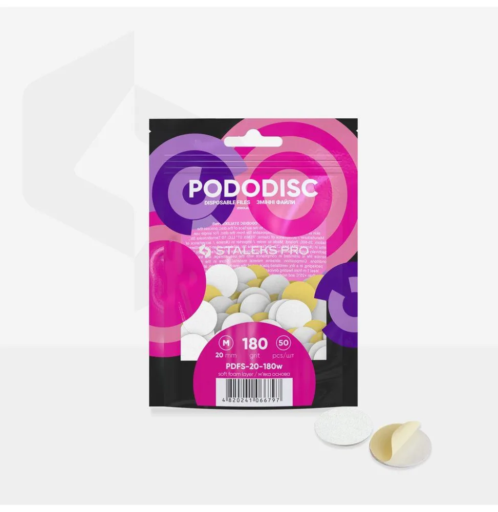 Nakładki STALEKS M PDFS-20-180W (50 szt) na piance 1 Nakładki STALEKS M PDFS-20-180W