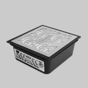 Pochłaniacz pyłu do zabudowy