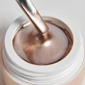 Żel do zdobień DARK Rose Gold metal gel paint (5ml)