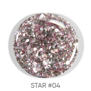 DARK Star Polish Gel 04 – żel brokatowy do zdobień paznokci 5 ml