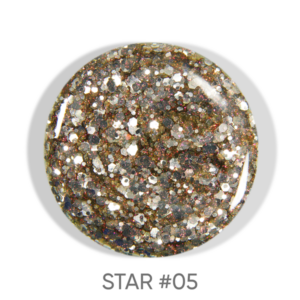 DARK Star Polish Gel 05 – żel brokatowy do zdobień paznokci 5 ml
