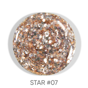 DARK Star Polish Gel 07 – żel brokatowy do zdobień paznokci 5 ml