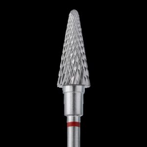 Frez Staleks stożek czerwony FT71R060/14 6mm/14 - choinka