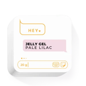 HEYLOVE Jelly Gel Pale Lilac 20 g – Żel budujący beżowo-liliowy