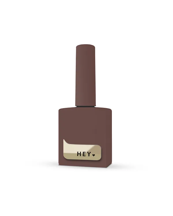 HEYLOVE Gel Polish HORSE, 15 ml – ciemnobrązowy lakier hybrydowy