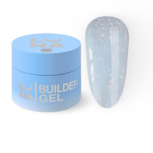LUNAmoon Diamond Gel 05, 15 ml - żel do modelowania paznokcia z brokatem