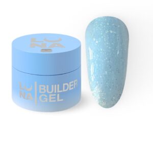 LUNAmoon Diamond Gel 07, 15 ml - żel z drobno cięta folią