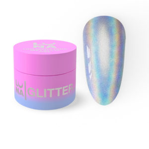 LUNAmoon Holographic Metallic Gel – holograficzna farba żelowa do zdobień 5 ml