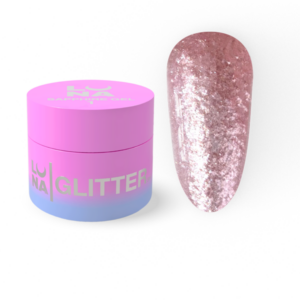 LUNAmoon Sapphire Gel 01 – perłowy żel do zdobień paznokci brzoskwiniowy 5 ml