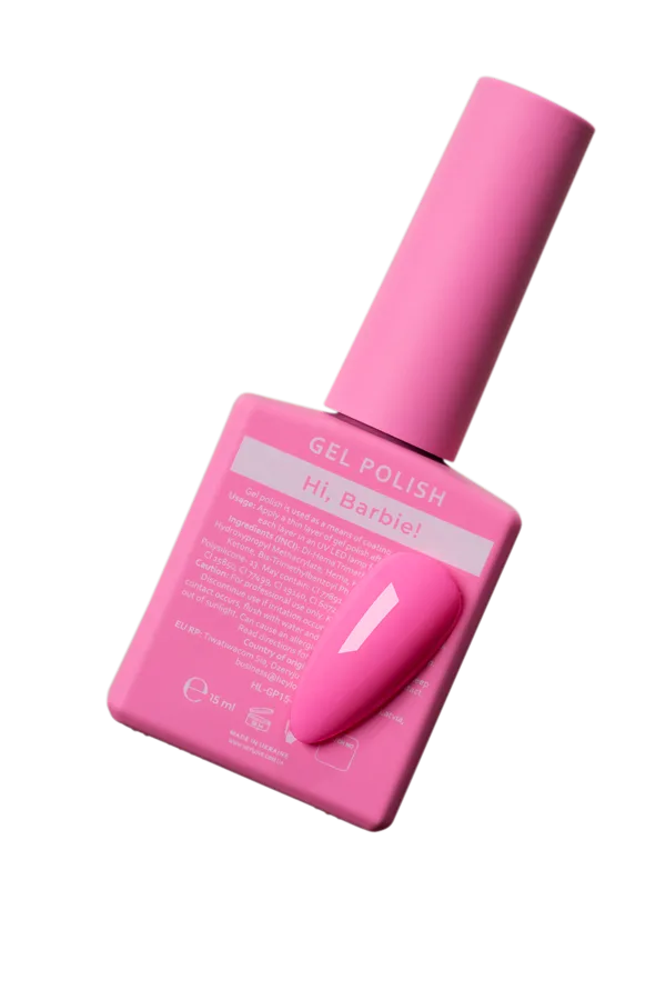 HEYLOVE Gel Polish HI BARBIE 15 ml – różowy lakier hybrydowy Barbie pink - obrazek 2