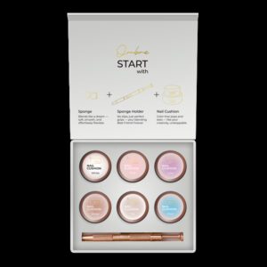 zestaw do ombre paznokci HEYLOVE Nail Cushion Set WHITE