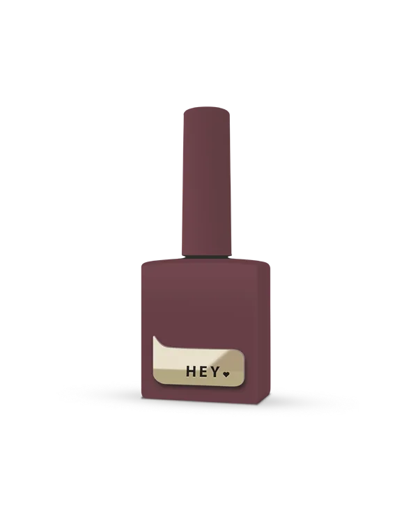 Wiśniowy lakier hybrydowy HEYLOVE Gel Polish WOODLAND