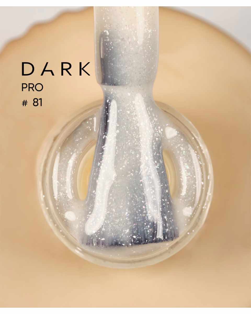 DARK PRO base 81, 15 ml - baza z drobinkami