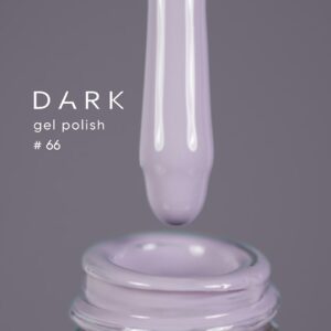 DARK Gel Polish 66, 6 ml – lawendowy lakier hybrydowy