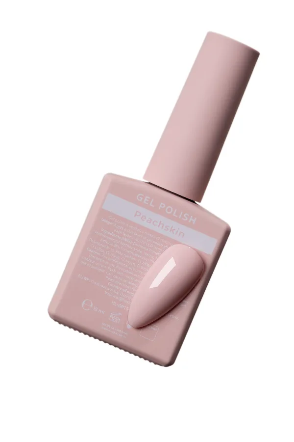 HEYLOVE Gel Polish Peachskin, 15 ml – brzoskwiniowy lakier hybrydowy