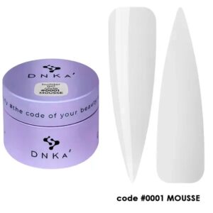 DNKa' Builder Gel Mousse #0001 - żel budujący o musowej konsystencji