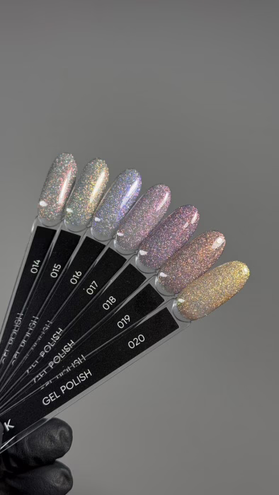 DARK Gel Polish 14 Flash – Lakier hybrydowy brokatowy 10 ml 3 Dark Gel Polish Flash 20, 10 ml