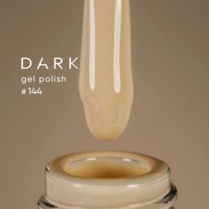 DARK Gel Polish 144 – Lakier hybrydowy jasny beż 6 ml