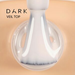 Dark Veil Top, 10 ml – top do paznokci hybrydowych