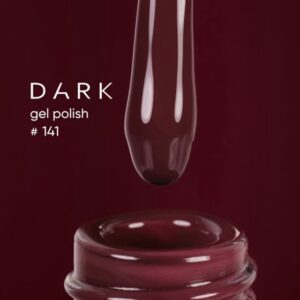 DARK Gel Polish 141 – Lakier hybrydowy wiśniowy 6 ml