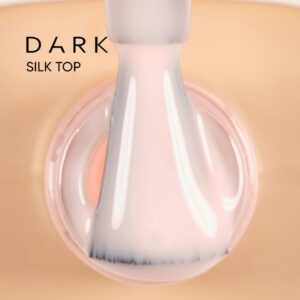 Dark Silk Top, 10 ml - top do paznokci bez przemywania