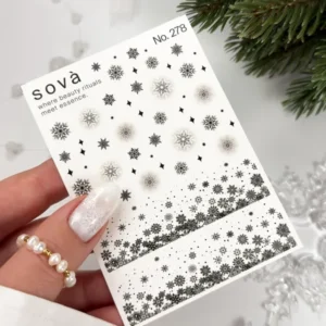 Naklejki Wodne do paznokci SOVADECOR 278