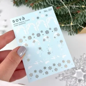 Naklejki Wodne do paznokci SOVADECOR 291