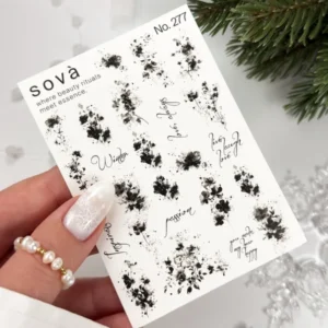 Naklejki Wodne do paznokci SOVADECOR 277