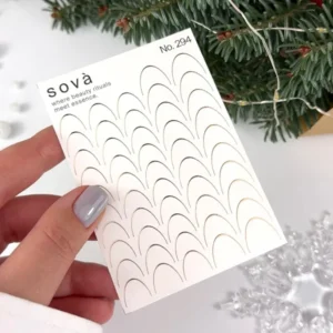 Naklejki Wodne do paznokci SOVADECOR 294
