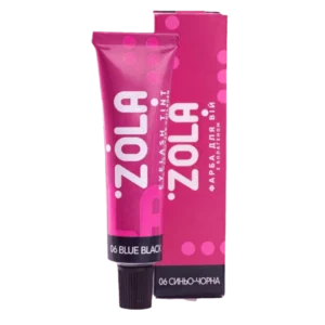 ZOLA farba do brwi z kolagenem 06 Niebiesko-czarna 15 ml