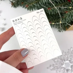 Naklejki Wodne do paznokci SOVADECOR 295