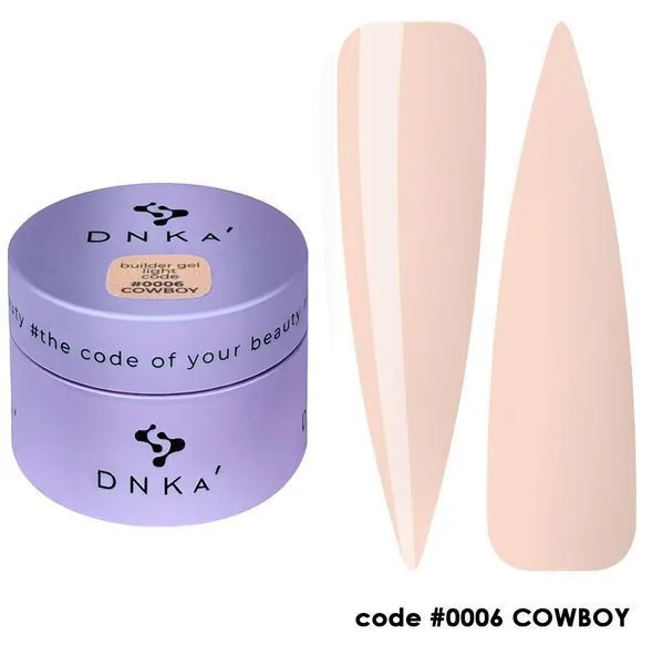 DNKa' Builder Gel Light #0006 Cowboy, 30 ml 1 DNKa' Builder Gel Light #0006 Cowboy, 30 ml