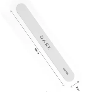 DARK Zestaw pilniczków - owal, 10 szt (150/180 grit)