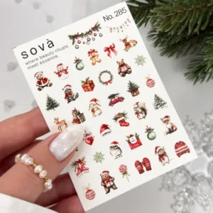 Naklejki Wodne do paznokci SOVADECOR 285