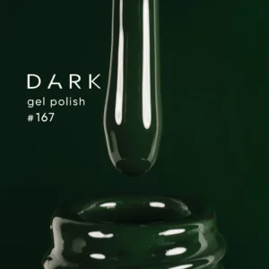 DARK Gel Polish 167 сiemnozielony lakier hybrydowy