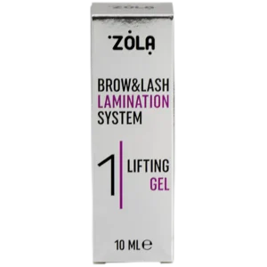 Krok 1 do laminacji rzęs i brwi ZOLA Lash&Brow LAMINATION 1 Lifting Gel