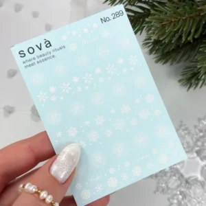 Naklejki Wodne do paznokci SOVADECOR 289