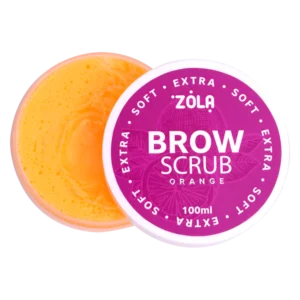 ZOLA Extra Soft Orange Brow Scrub – Peeling do brwi 100 ml