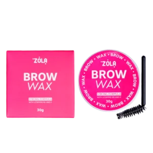 ZOLA Brow Wax 30 g – wosk do stylizacji brwi z efektem laminacji