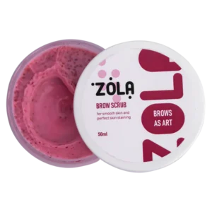 ZOLA Brow Scrub – drobnoziarnisty peeling do brwi
